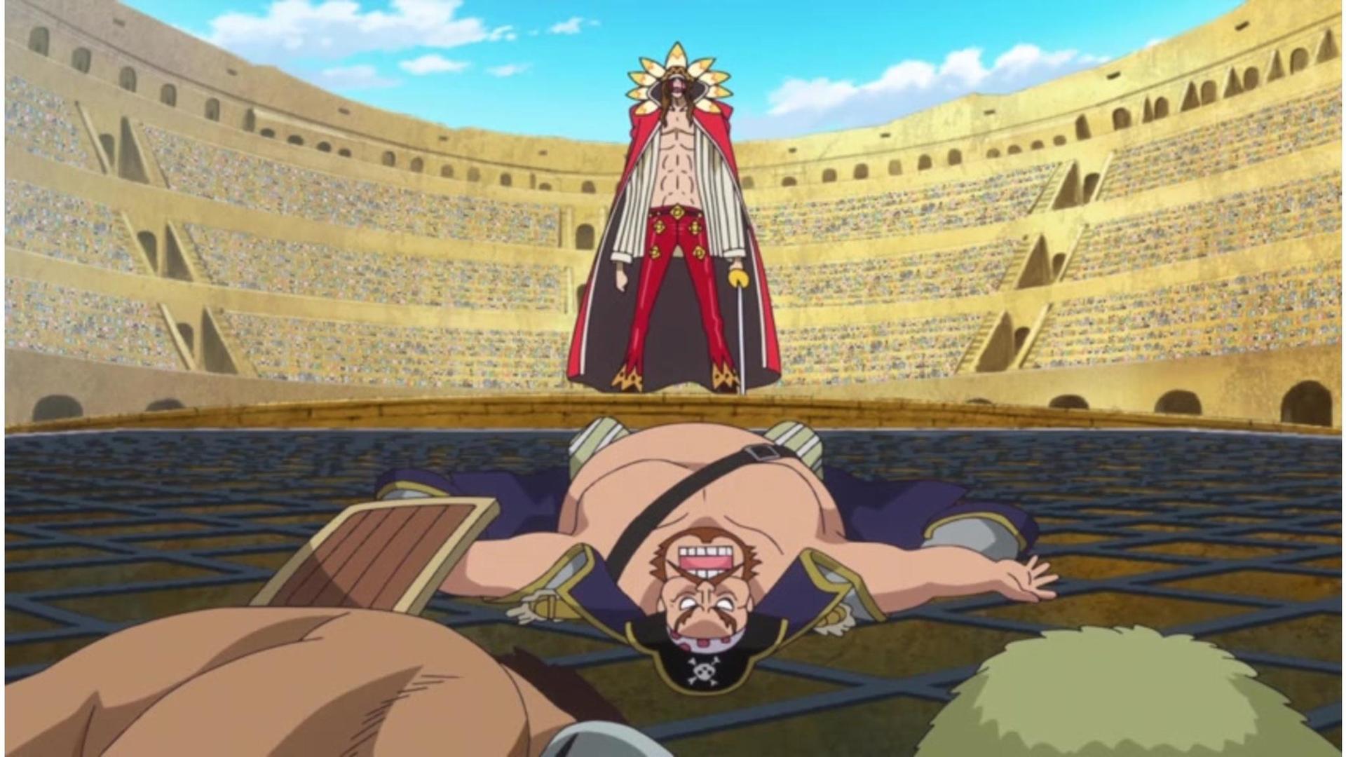 Still from The Final Round Starts! Diamante The Hero Shows Up!