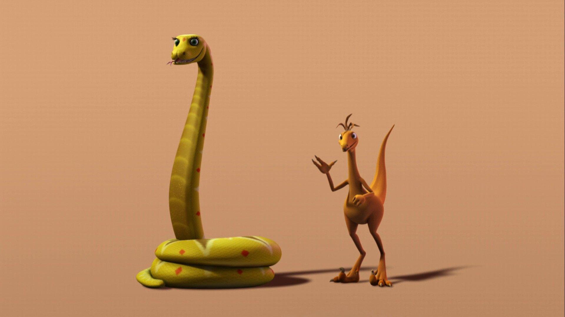 Still from Shiny and Snakes