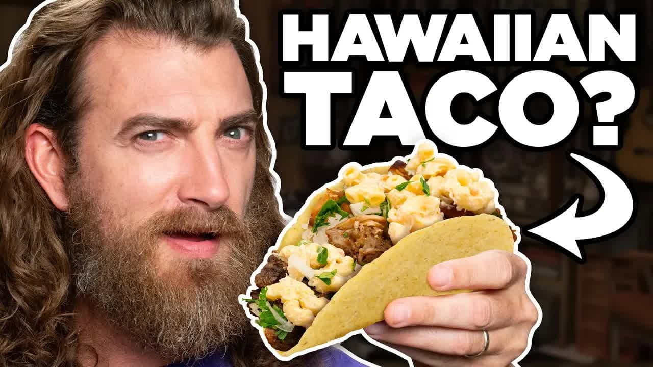 Still from Hawaiian Mexican vs. Mexican Hawaiian Food Taste Test