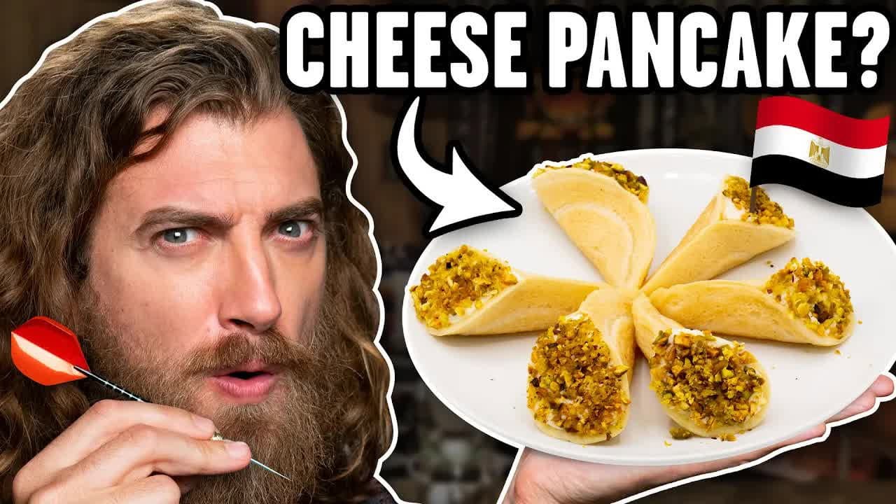 Still from International Cheese Dishes Taste Test