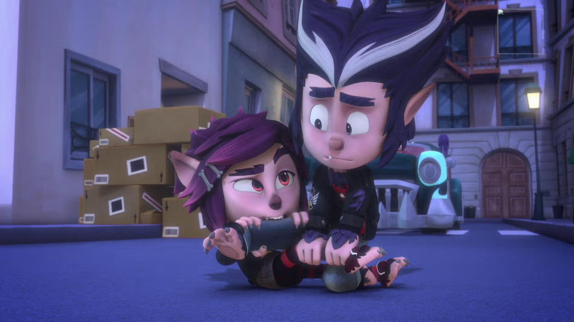 Still from Wolfy Treasure Hunt