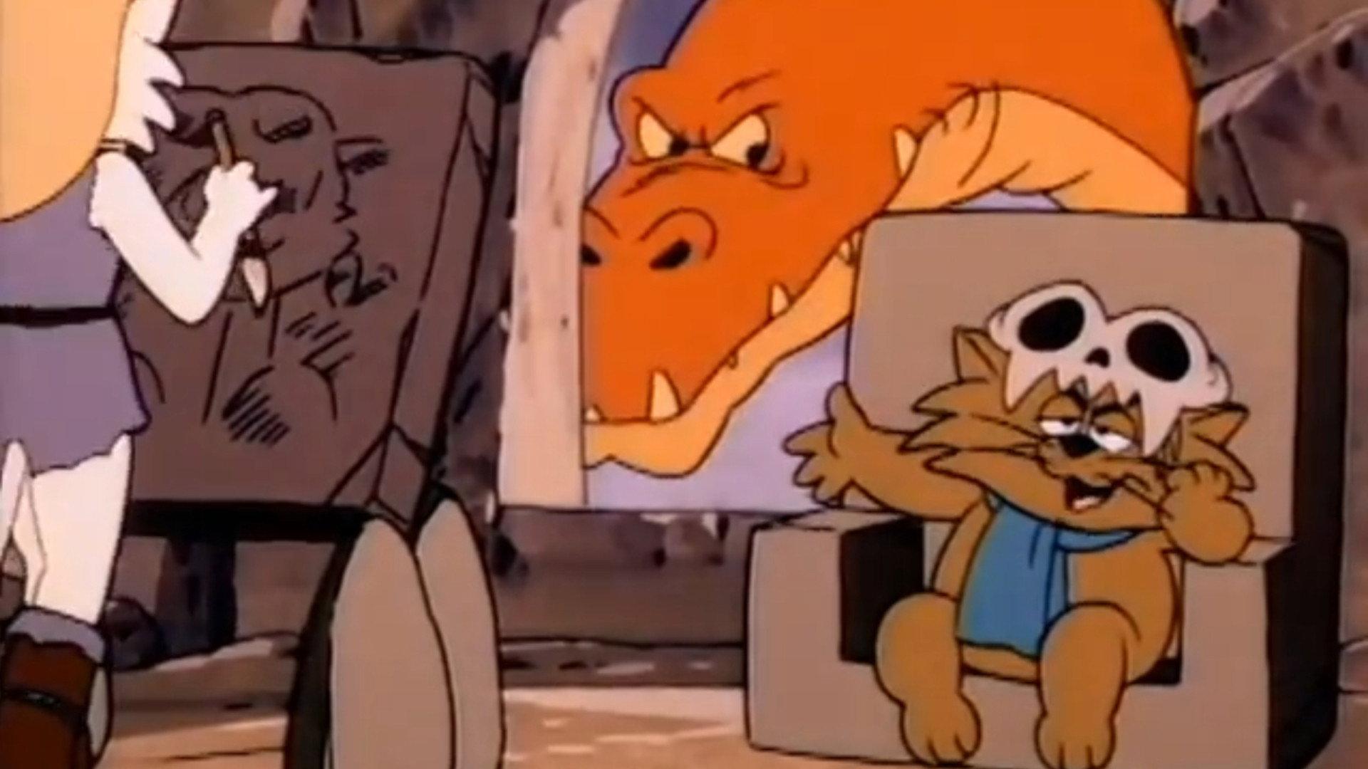 Still from Prehysteric Riff Raff
