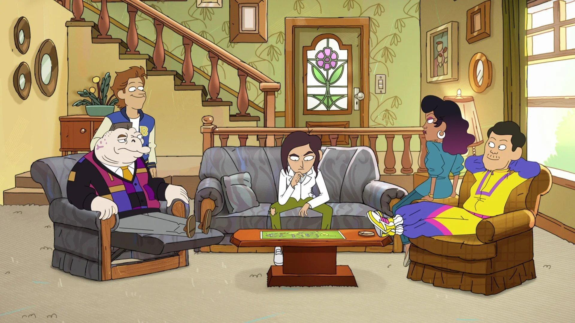 Still from The Brettfast Club
