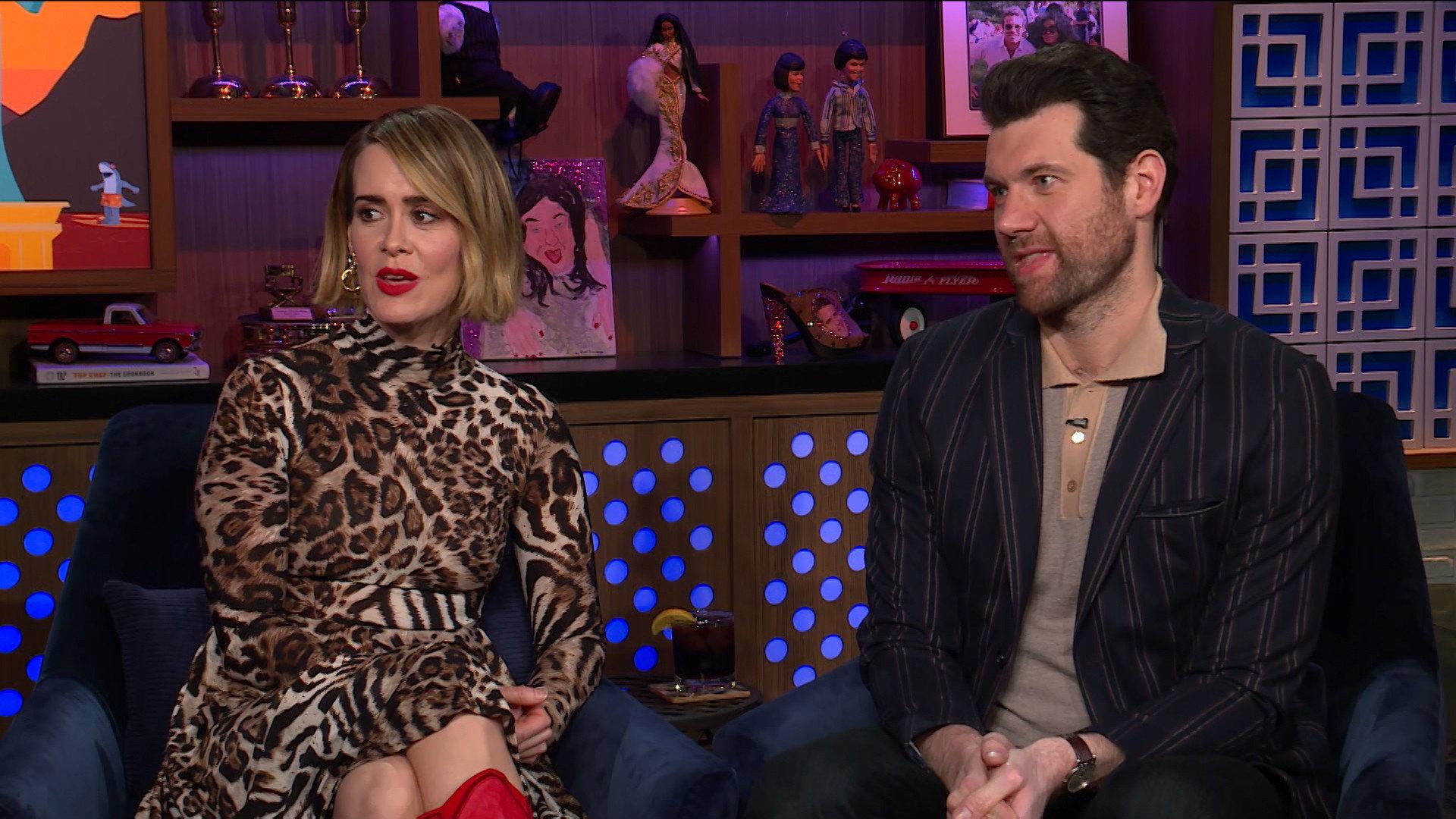 Still from Sarah Paulson & Billy Eichner