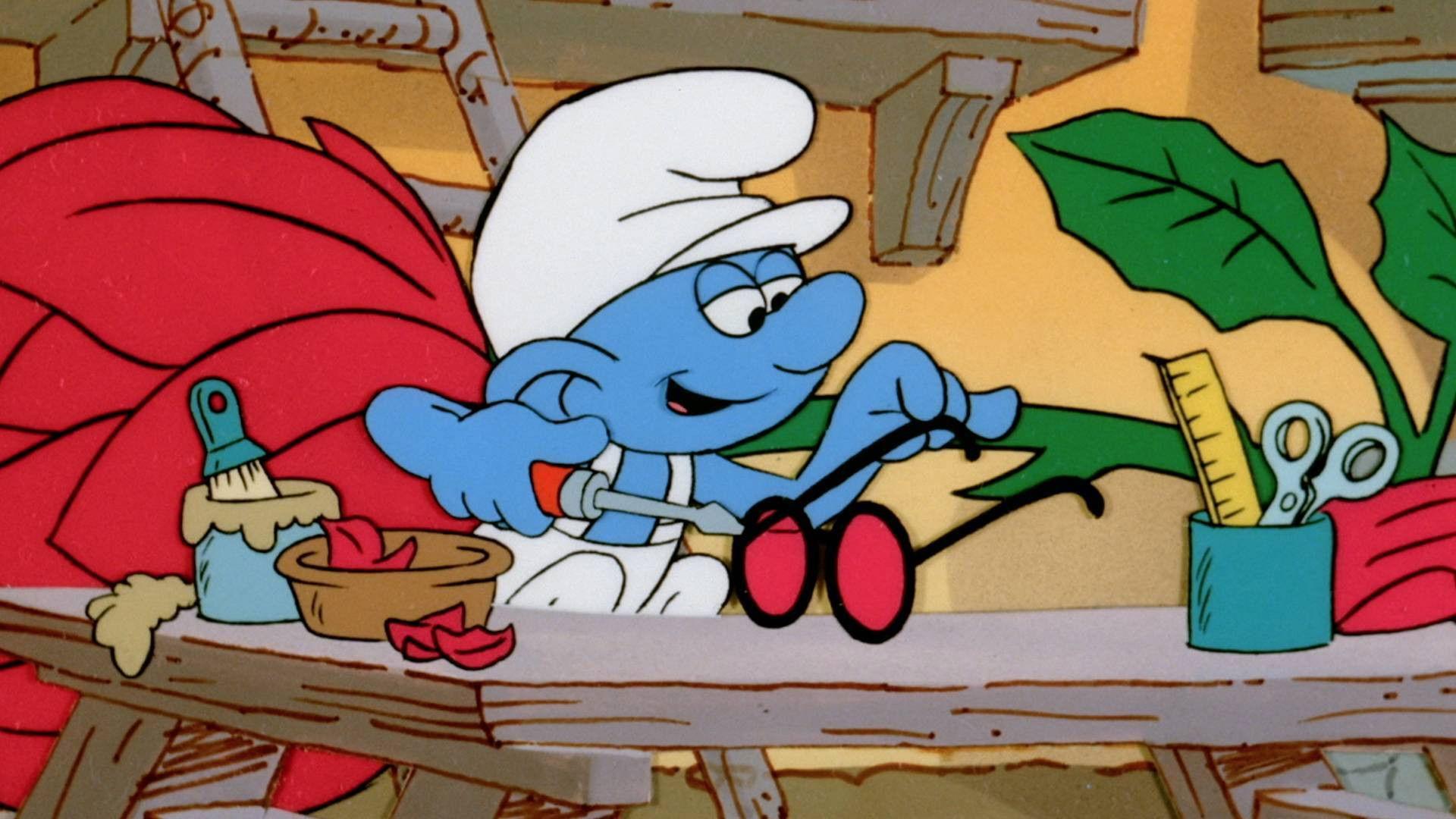 Still from Smurf-Colored Glasses