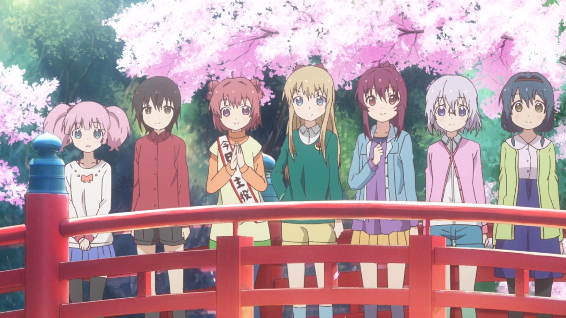 Still from Cherry Blossoms in Full Bloom and a Romantic Storm