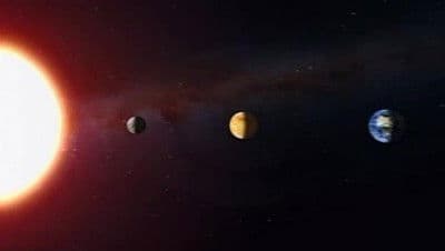 Still from The Inner Planets: Mercury & Venus