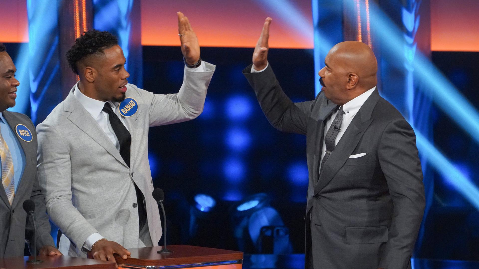 Still from Inside the NBA vs. MLB All-Stars and Rashad Jennings vs. Team Eve