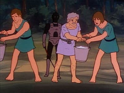 Still from Voltron vs. Voltron
