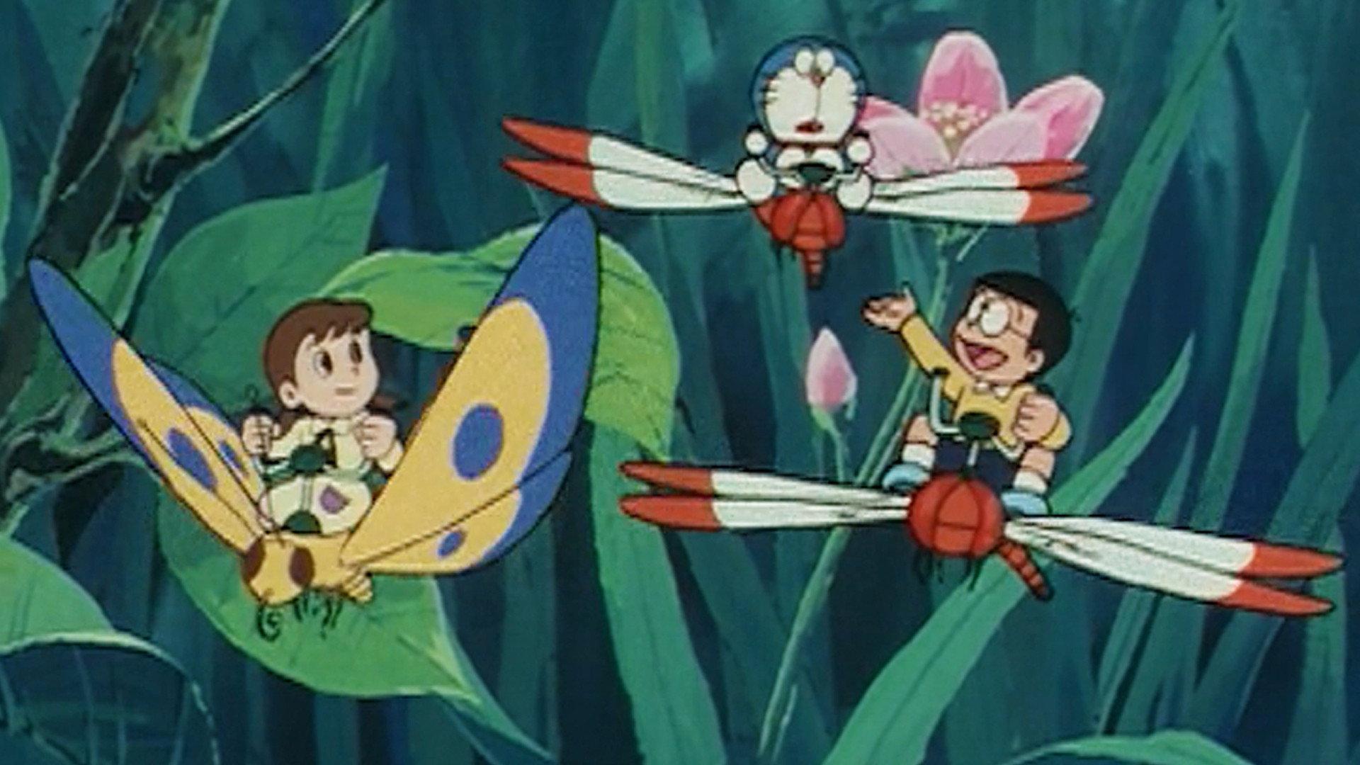 Still from Flying on Insect Airplanes!