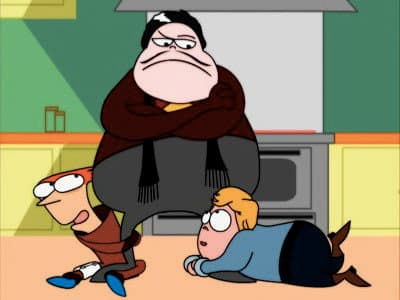 Still from Definite Possible Murder