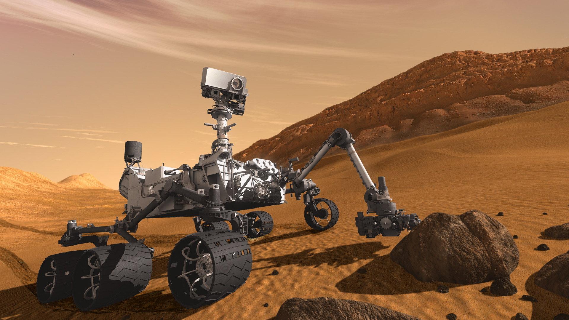 Still from Ultimate Mars Challenge