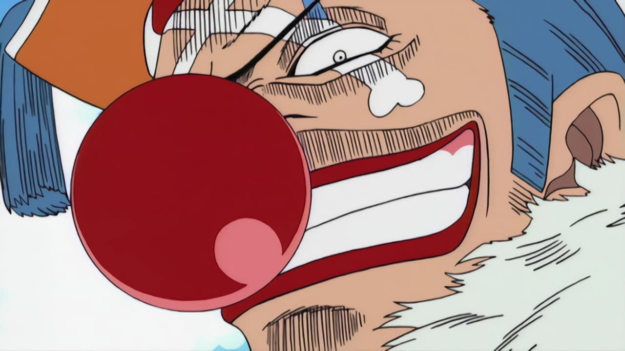 Still from Fear, Mysterious Power! Pirate Clown Captain Buggy!