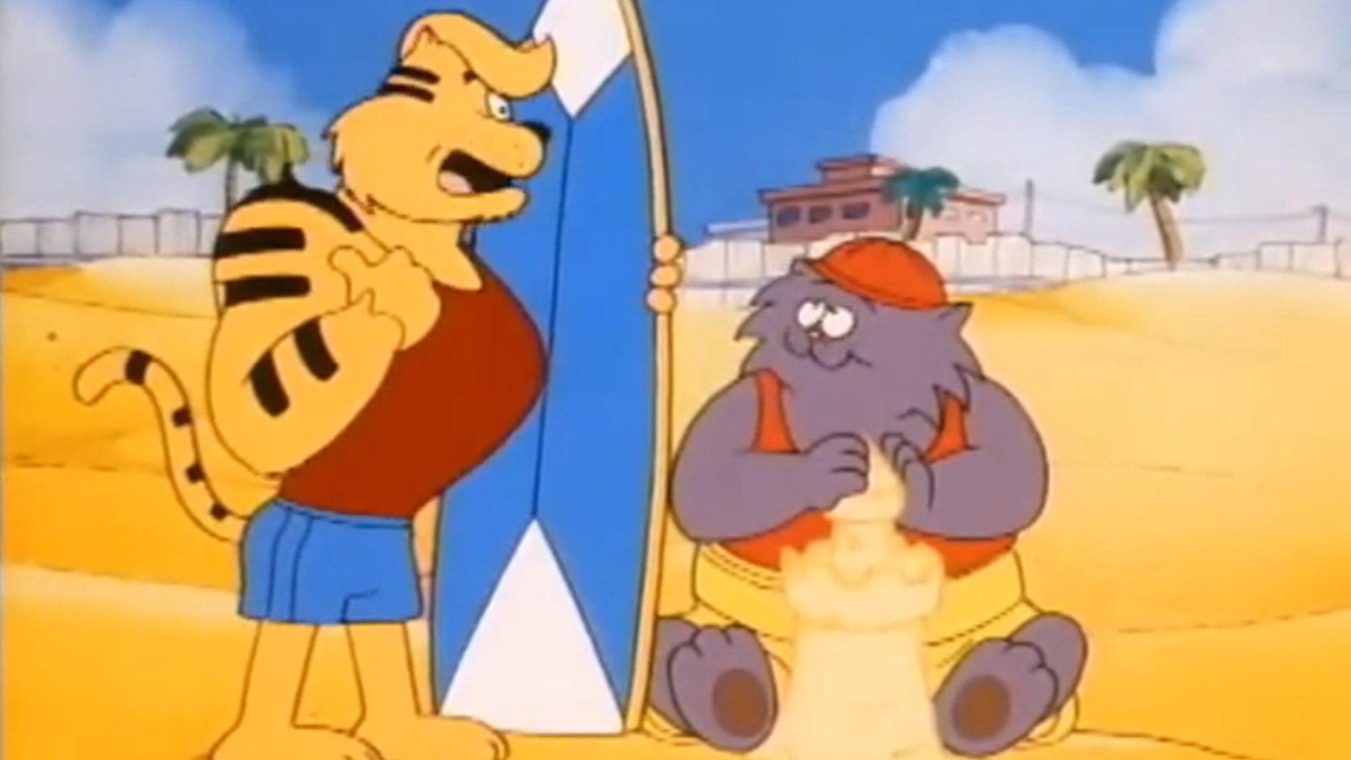 Still from Beach Blanket Mungo