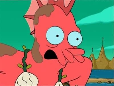 Still from Why Must I Be a Crustacean in Love?