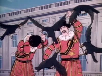 Still from The Riddle of the Raven Master