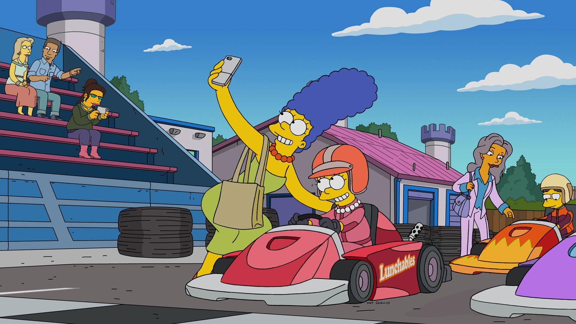 Still from Lisa Gets an F1