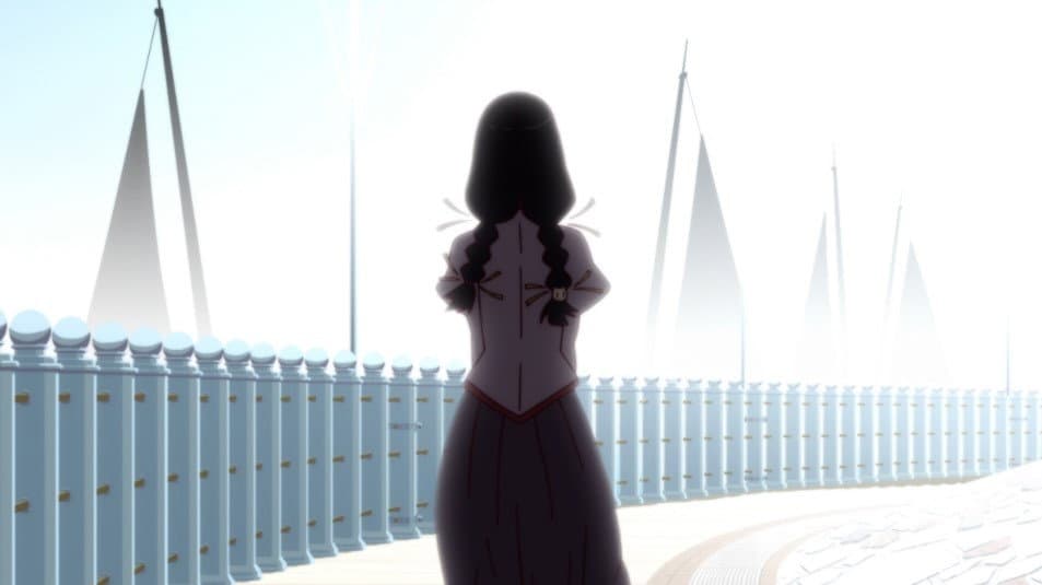 Still from Nekomonogatari Kuro: The Story of Araragi Koyomi and the girls who encountered oddities
