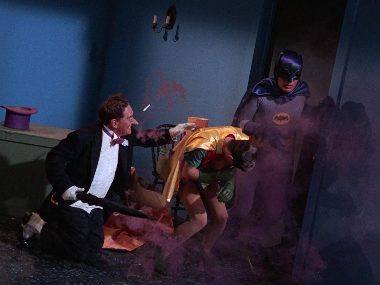 Still from Enter Batgirl, Exit Penguin