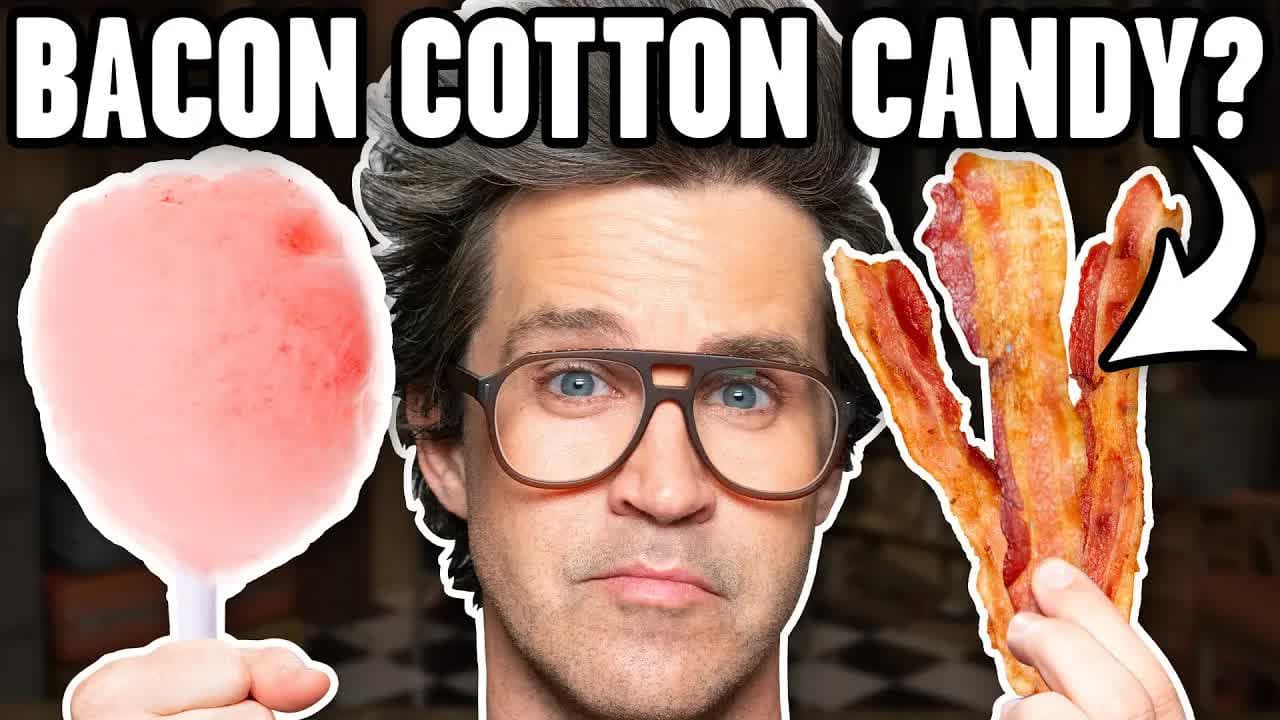 Still from What's The Best Cotton Candy Snack? Taste Test