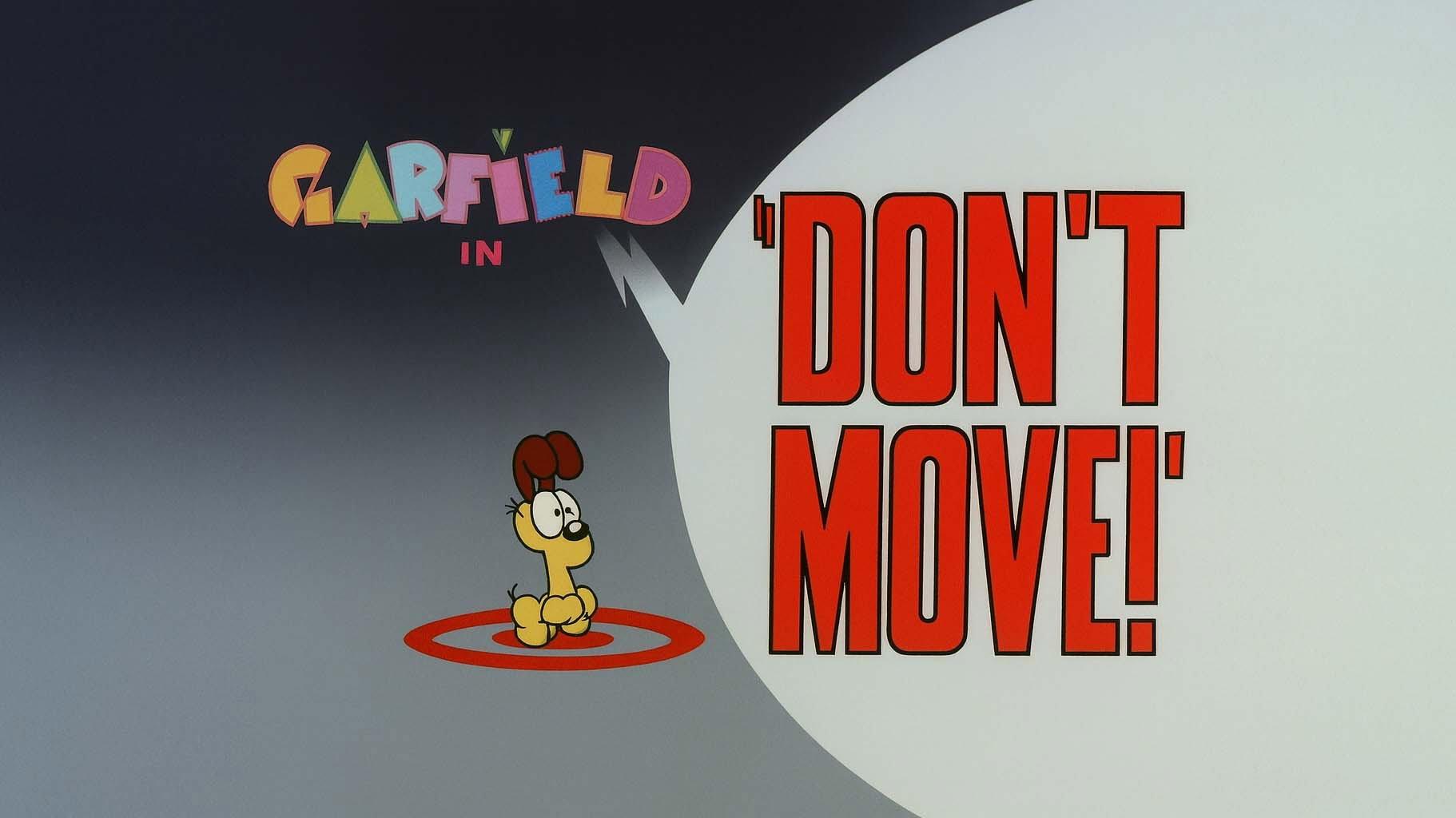Still from Don't Move!