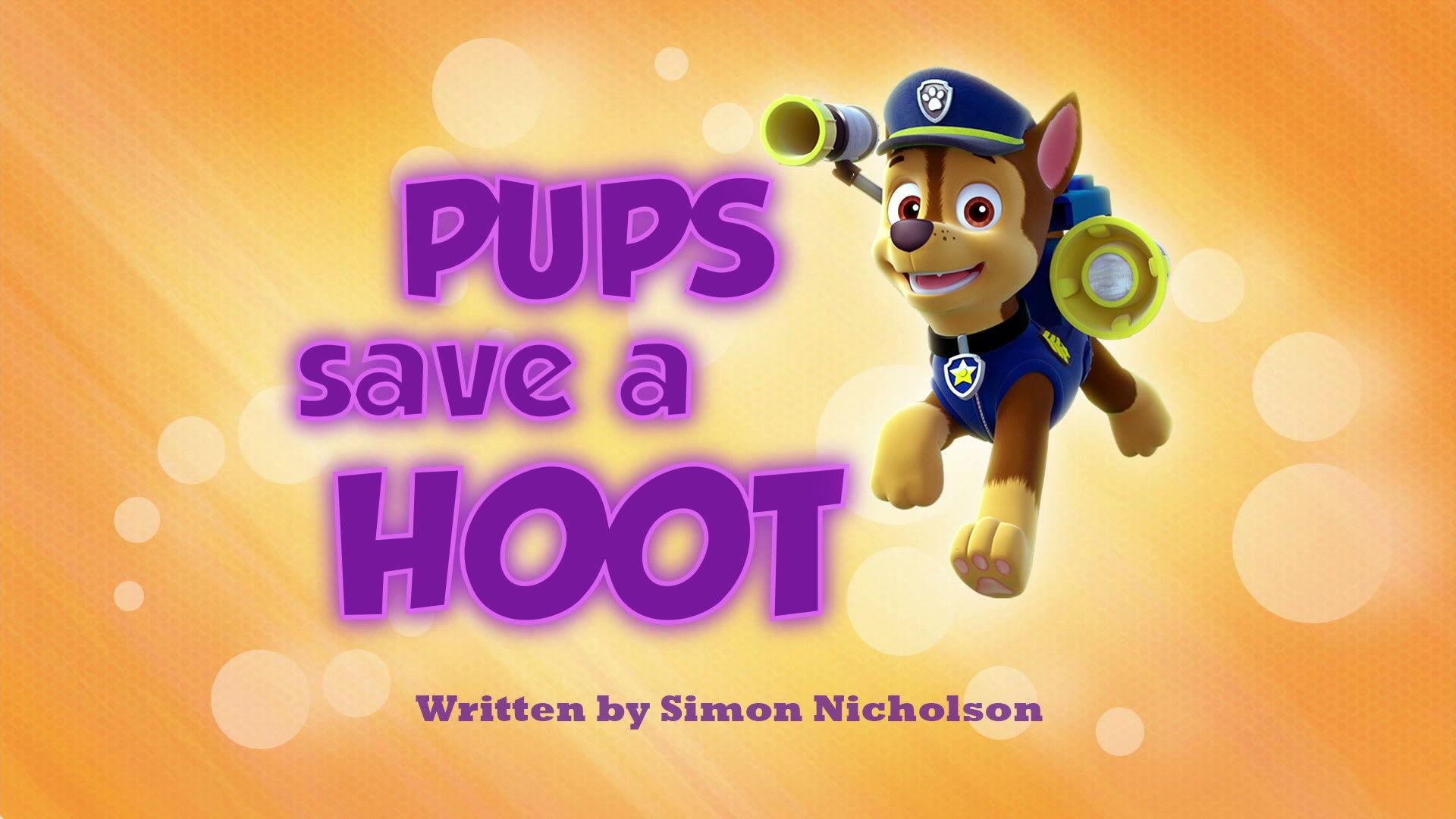 Still from Pups Save a Hoot