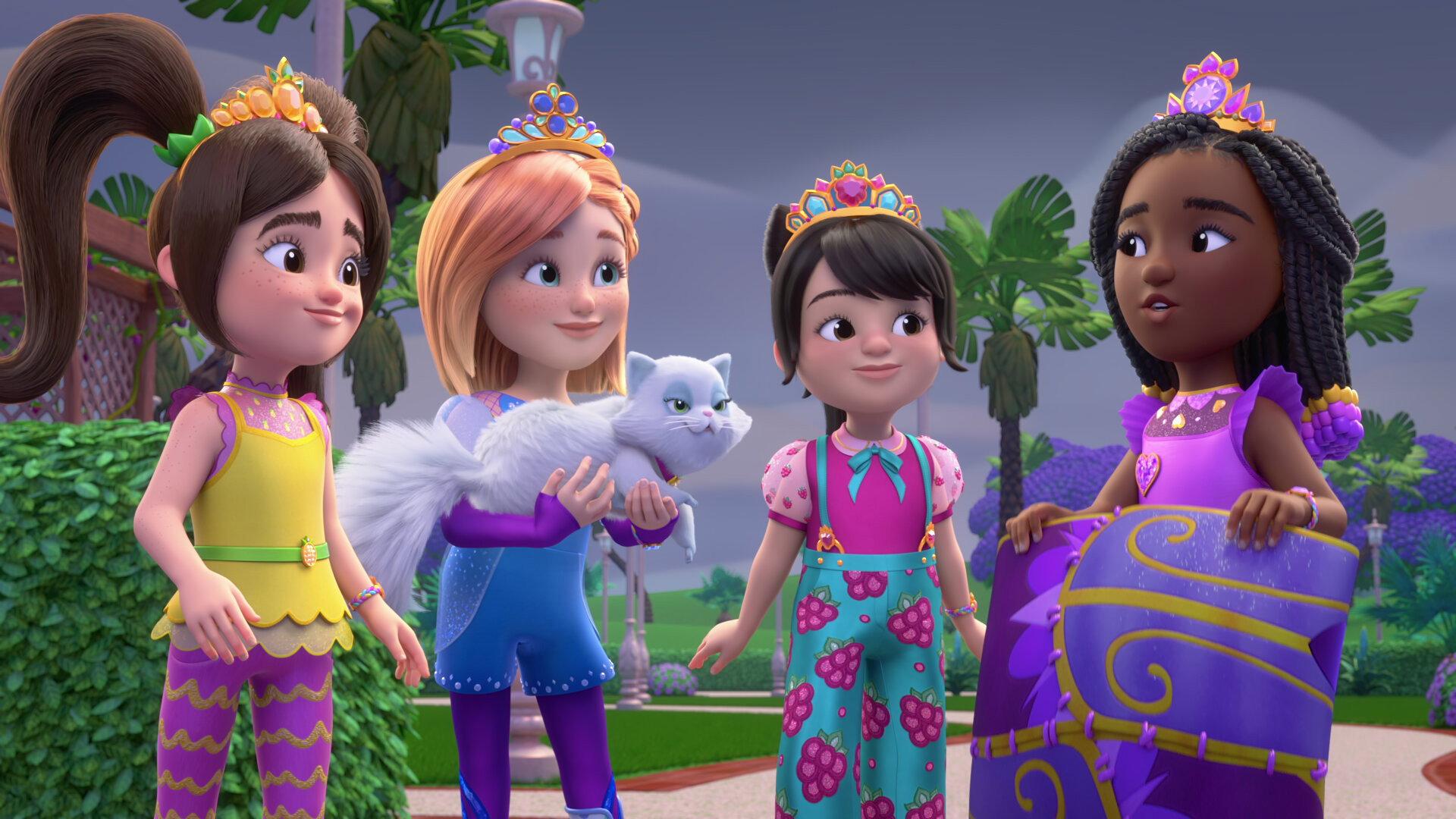 Still from Princesses Garden Party