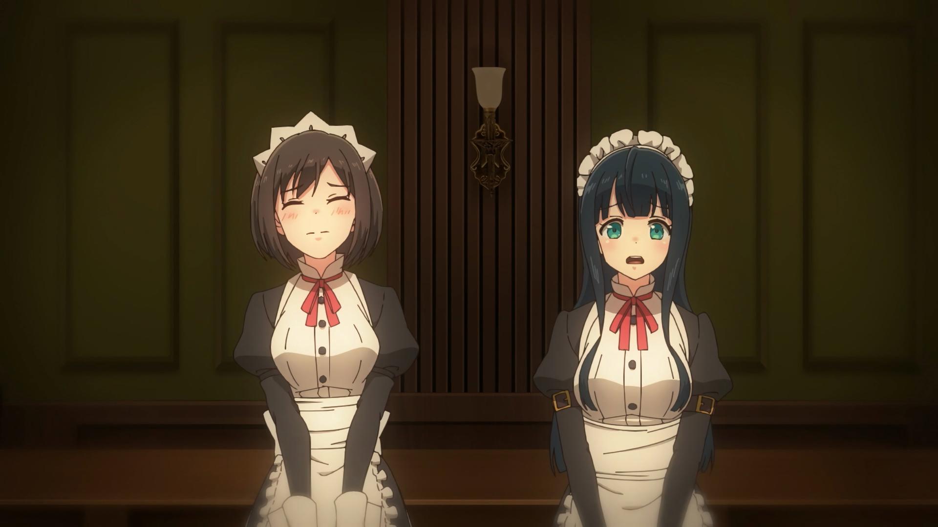 Still from Chitose Itou (Senior Maid), Nanako Mita (Klutz Maid)