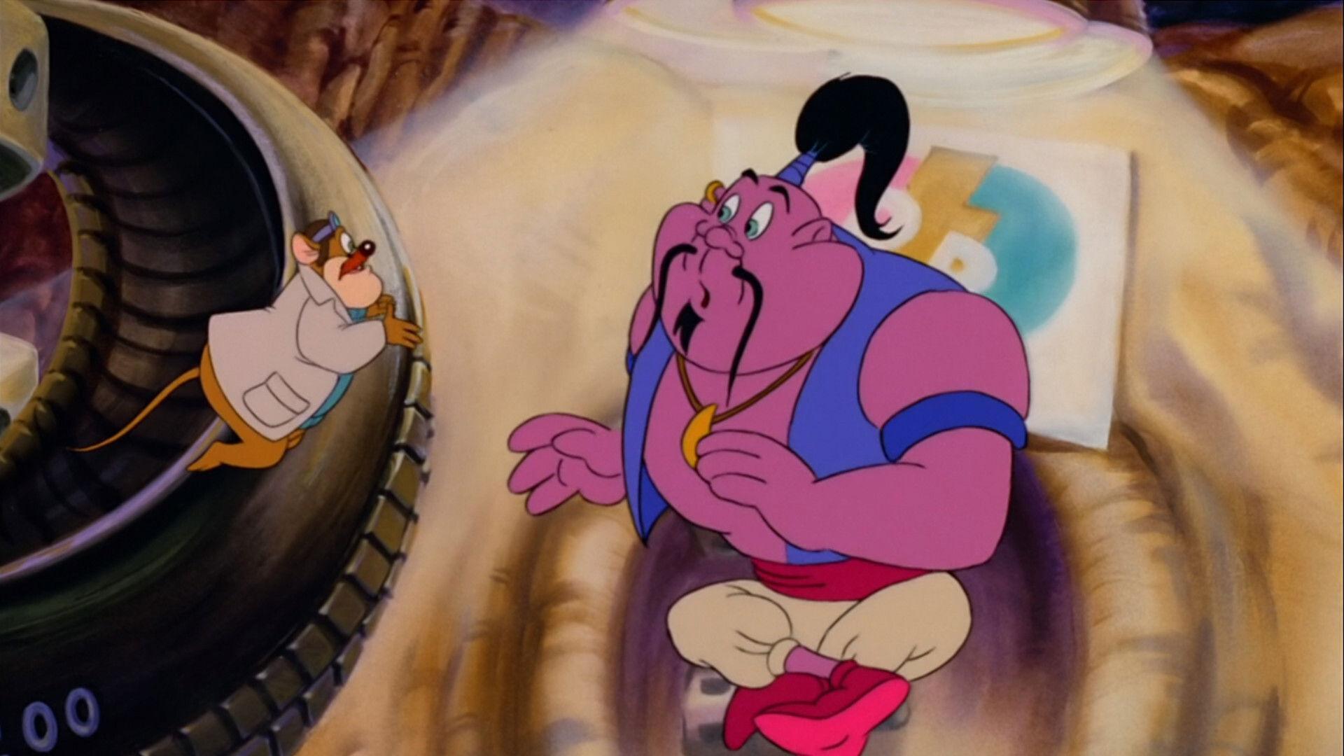 Still from A Lad in a Lamp