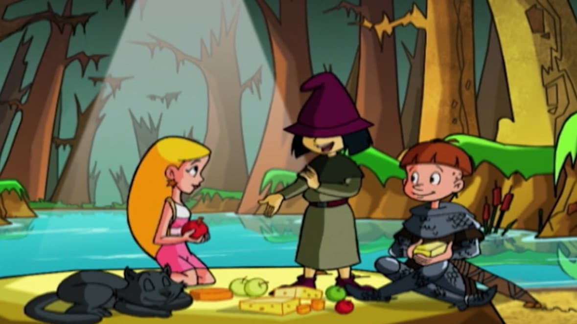 Still from Hexcalibur