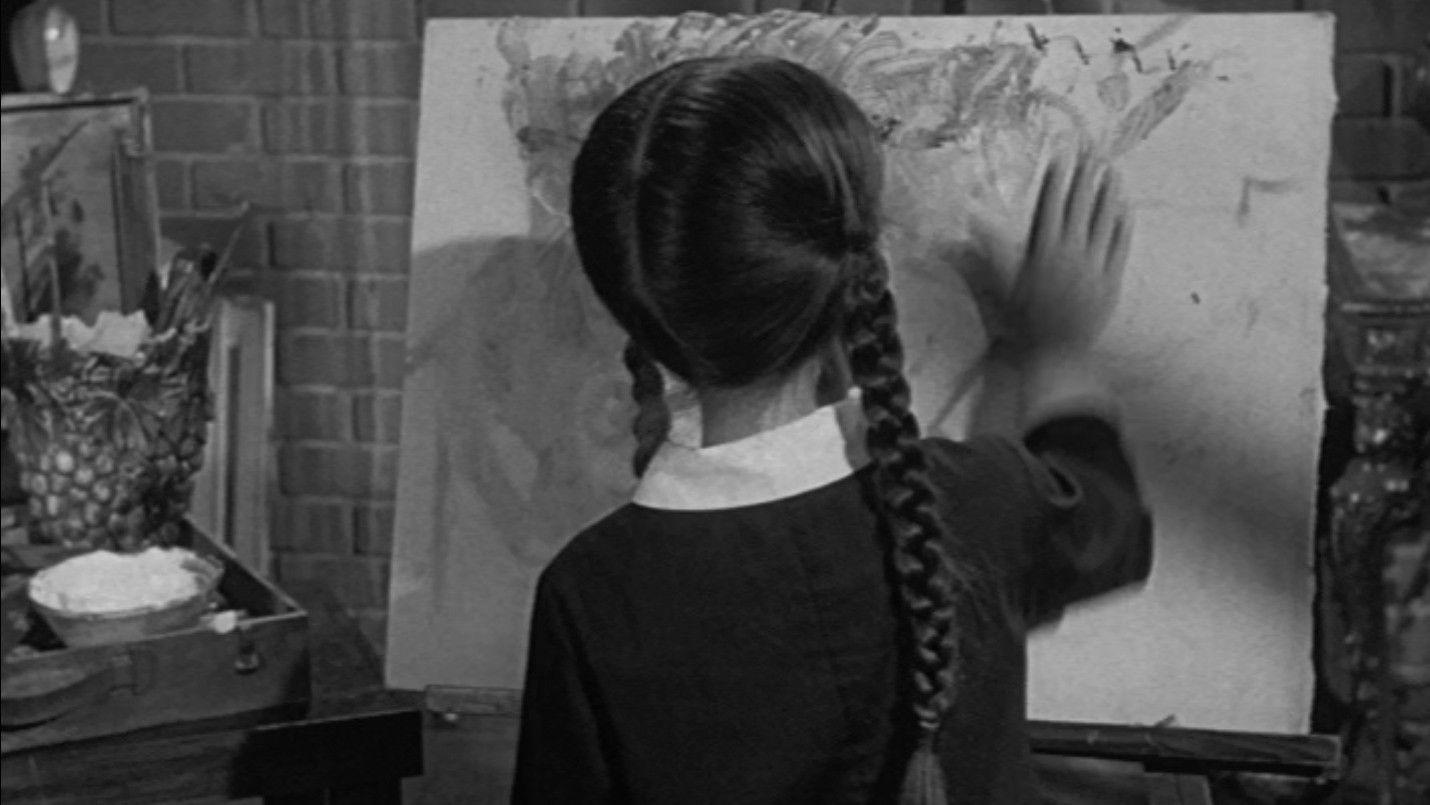 Still from Art and the Addams Family