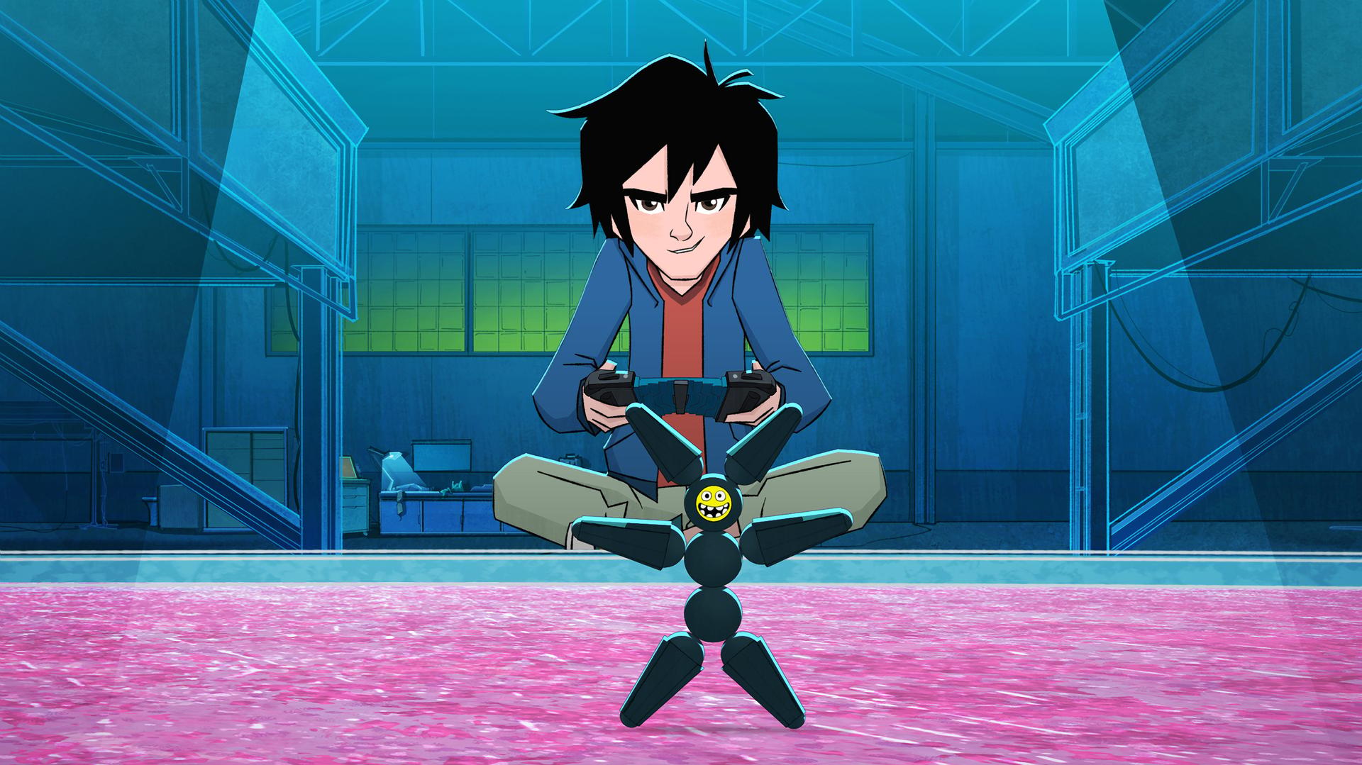 Still from The Bot-Fighter