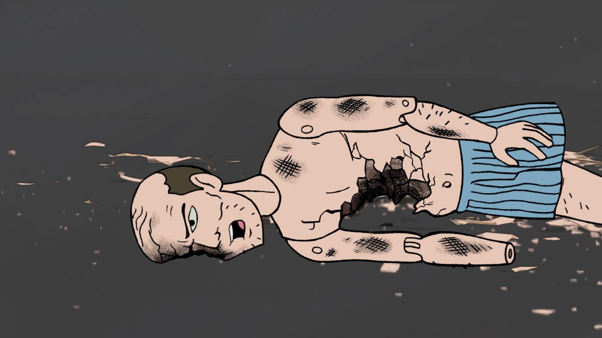 Still from The Dumbest Doll of All