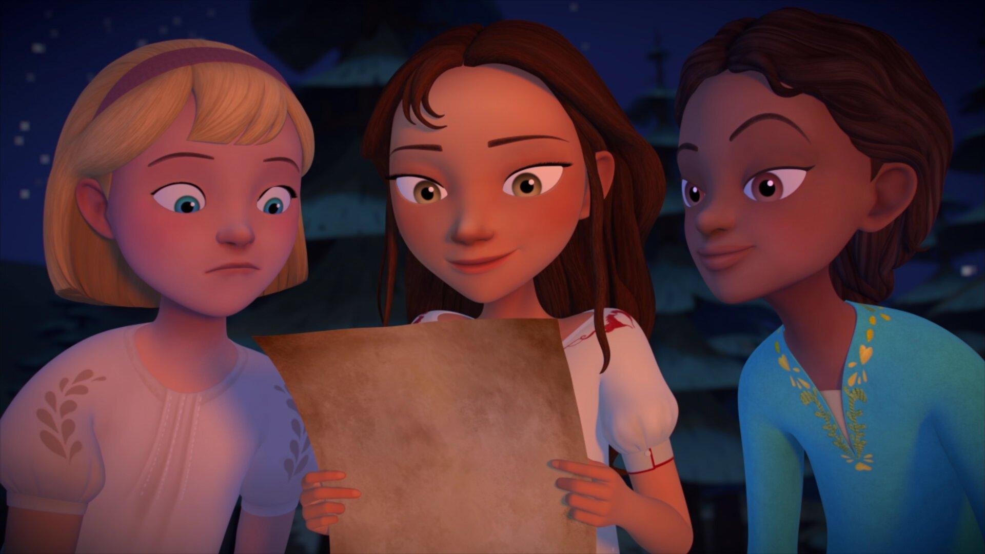 Still from Lucky and the Mysterious Map