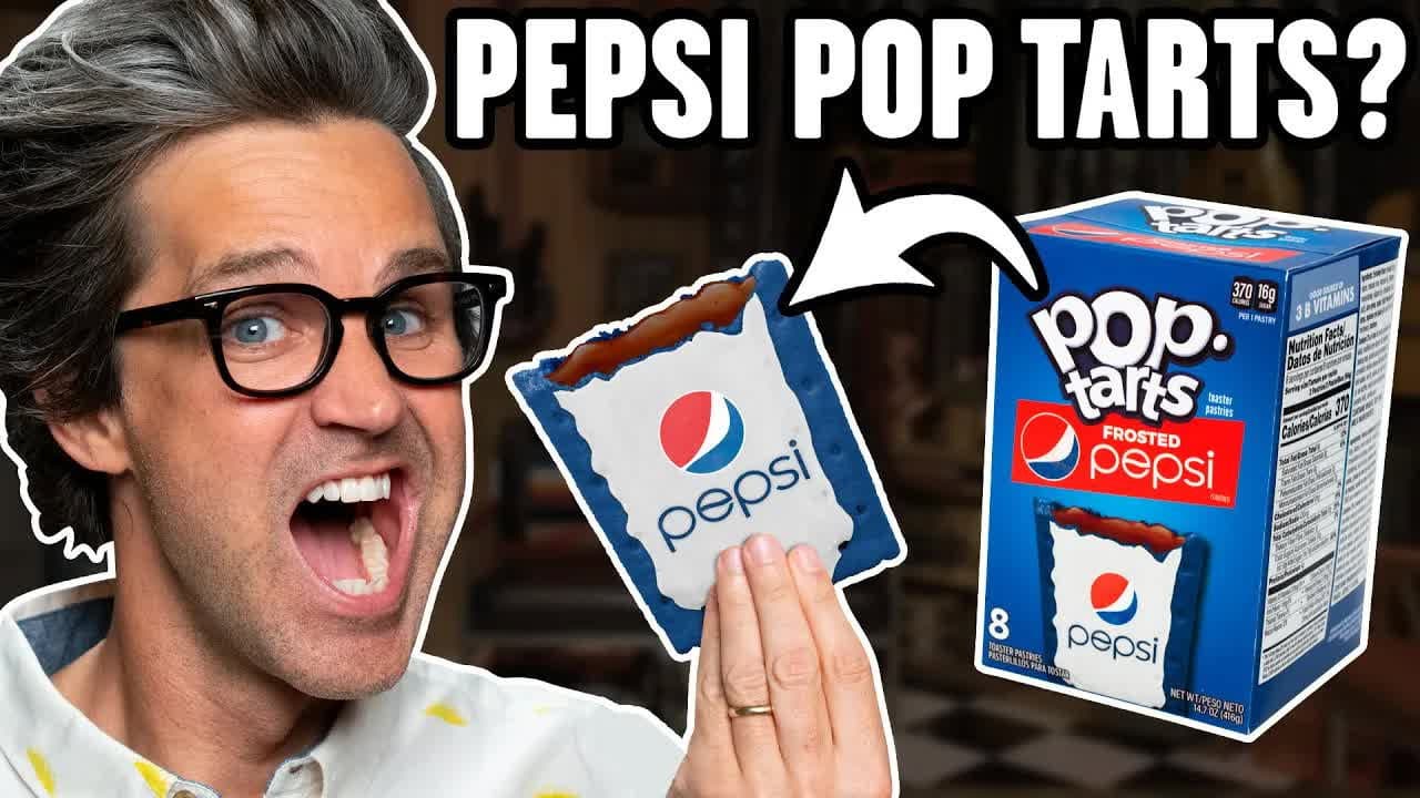 Still from Will It Pop Tart? Taste Test