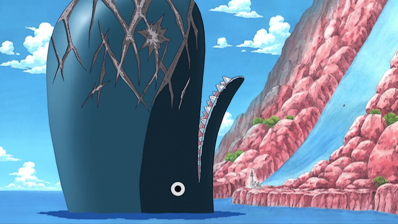 Still from The First Line of Defense? The Giant Whale Laboon Appears!