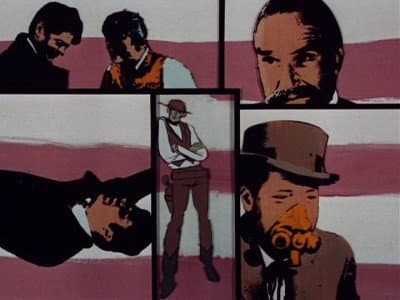 Still from The Night of the Flying Pie Plate