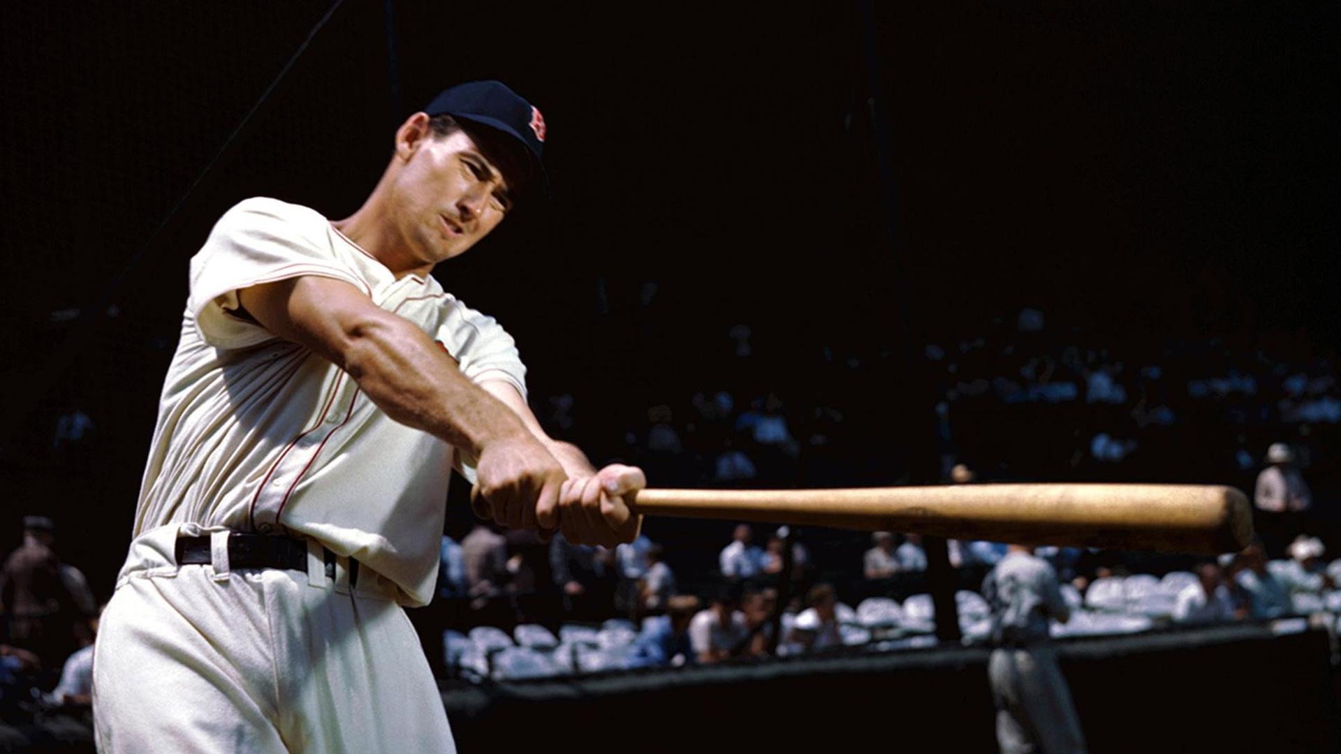 Still from Ted Williams: “The Greatest Hitter Who Ever Lived”