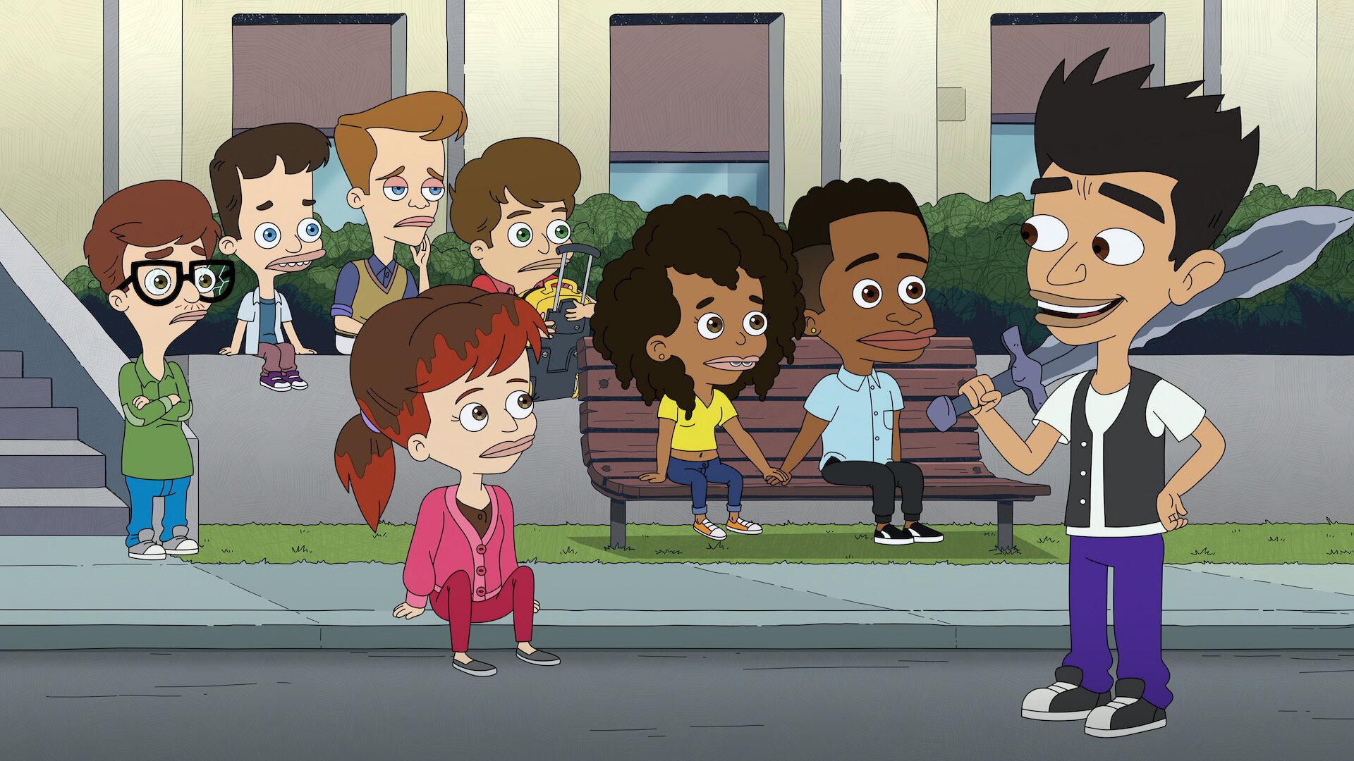 Still from Big Mouth's Going to High School (But Not for Nine More Episodes)