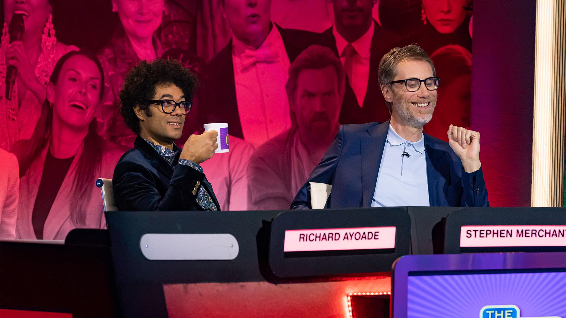 Still from The Big Fat Quiz of the Year 2022