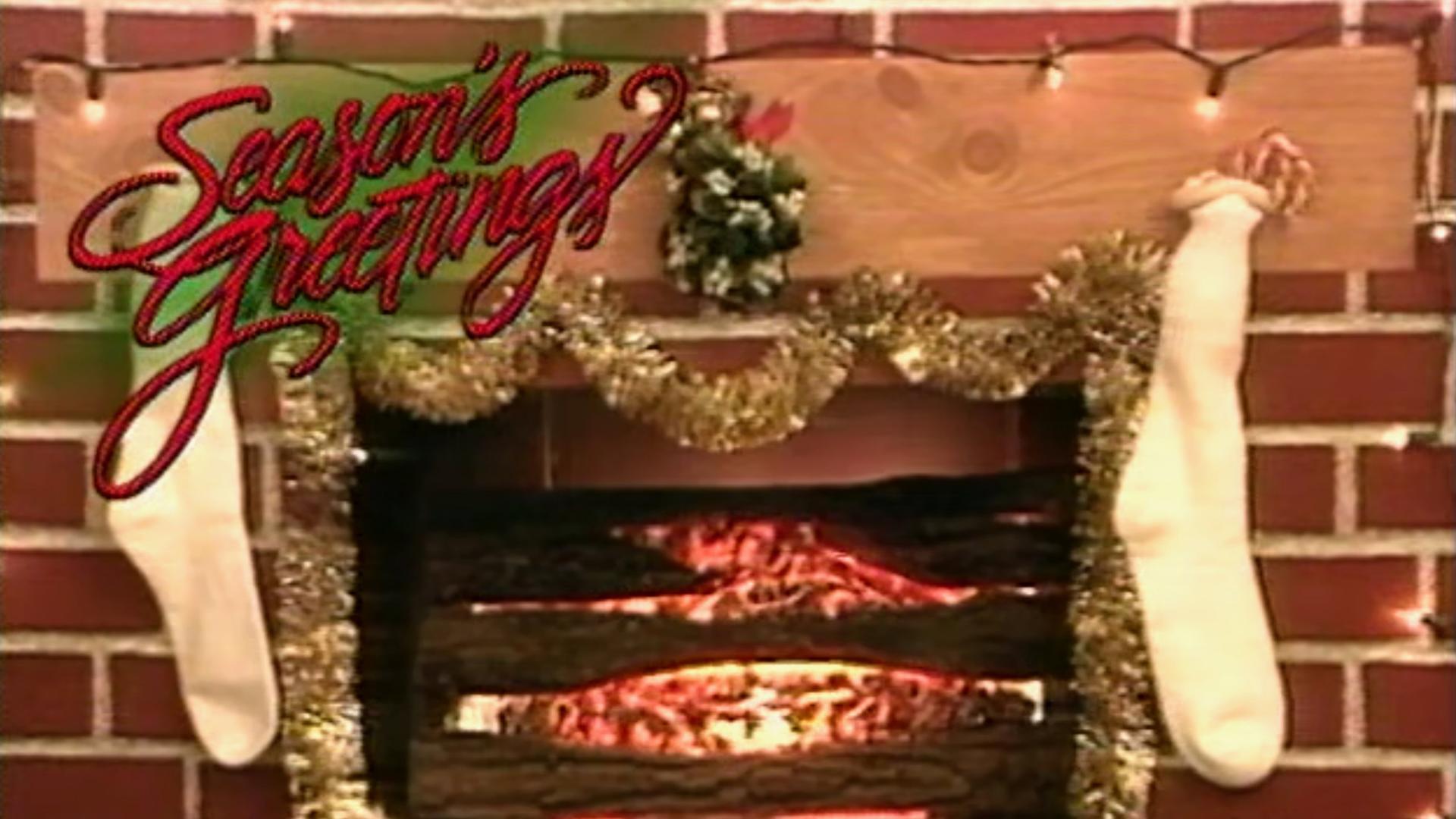 Still from Yule Log Clips (DVD Extra)