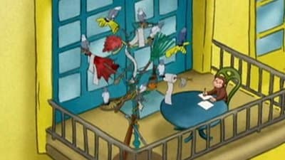 Still from Curious George's Home for Pigeons