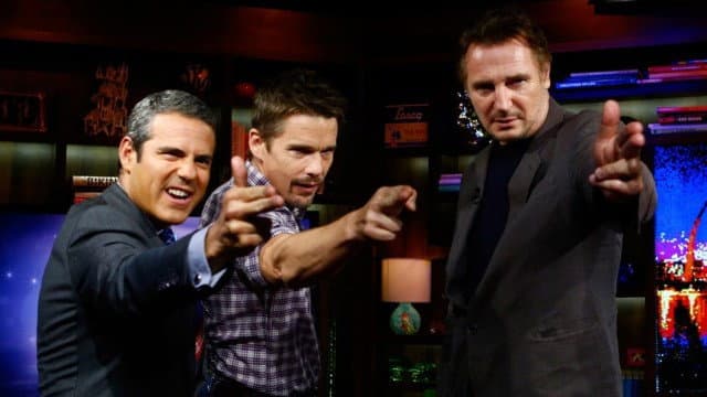 Still from Ethan Hawke & Liam Neeson