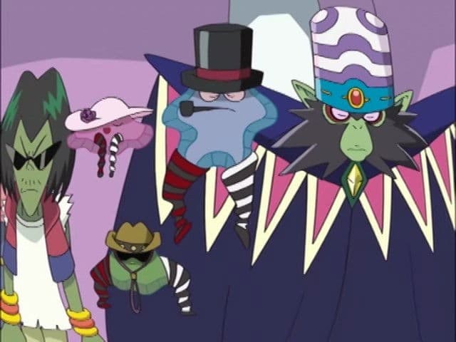 Still from Him's Big Plan