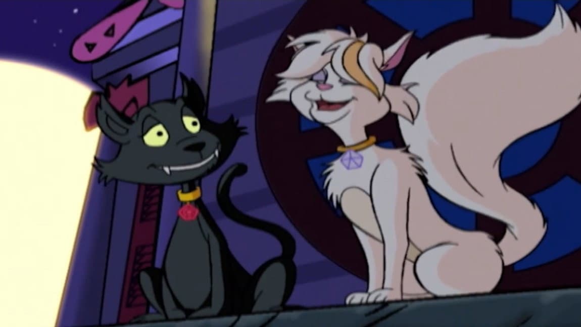 Still from Tail of Two Kitties
