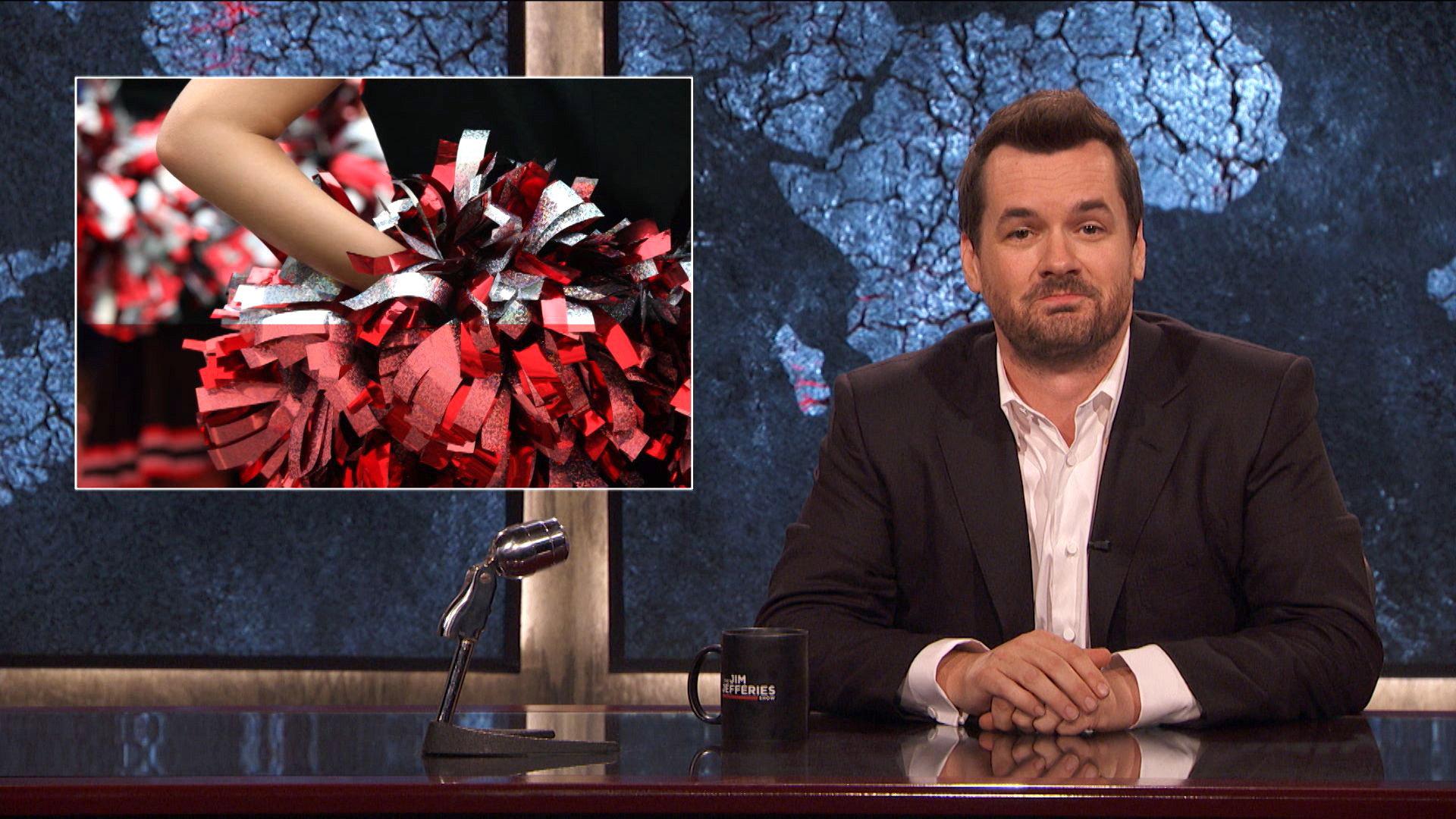 Still from The Exploitation of NFL Cheerleaders