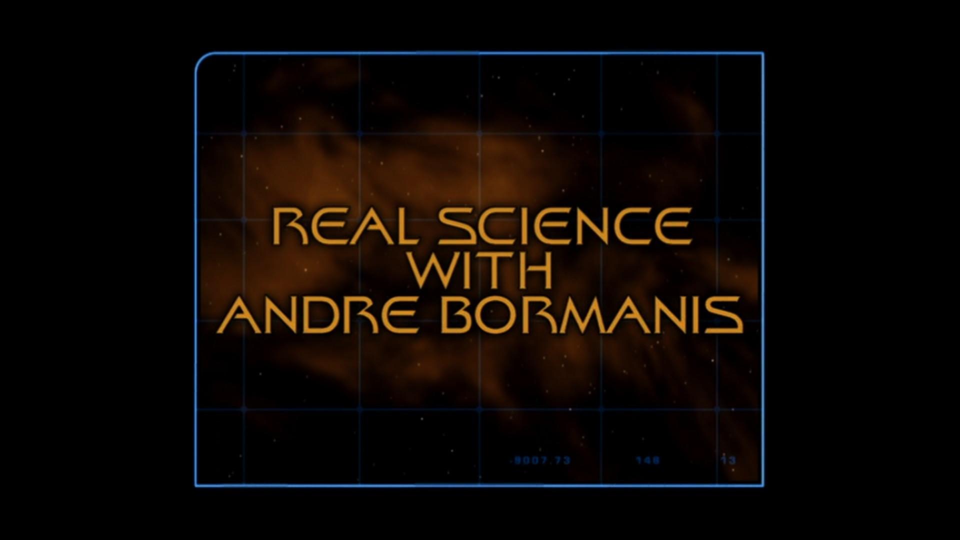 Still from Real Science with Andre Bormanis (Season 3)