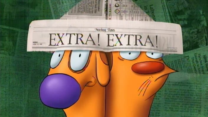 Still from Extra! Extra!
