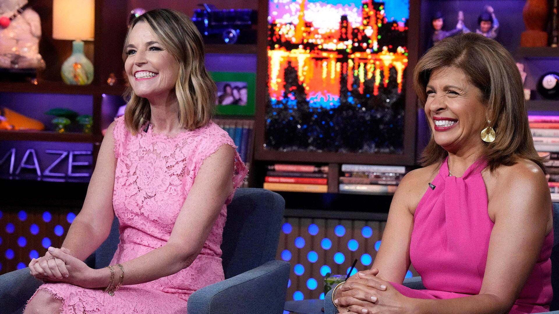 Still from Hoda Kotb and Savannah Guthrie