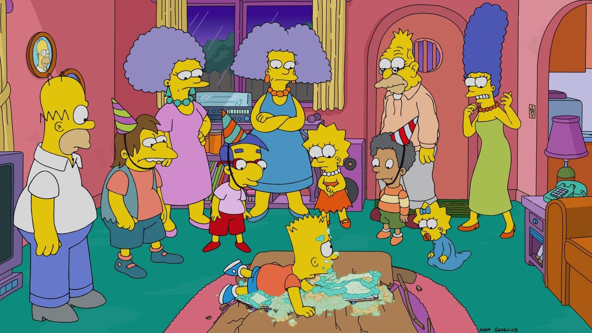 Still from Bart's Birthday